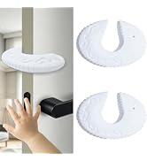 Jayen Silicone Door Pinch Guard, Door Slam Stopper, 2 Pack | Anti-Slam Finger Protection for Kids...