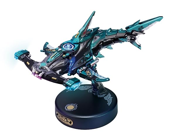 ROKR Hammerhead Shark 3D Puzzle for Adults, Mechanical Model Building Kit STEM Project, Unique Desk ...