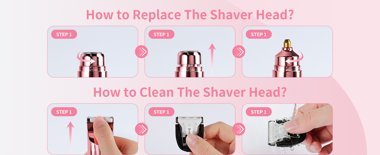 electric shaver pubic