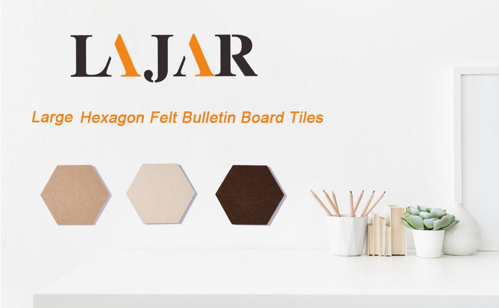 hexagon felt bulletin pin cork board large colorful wall tile office classroom