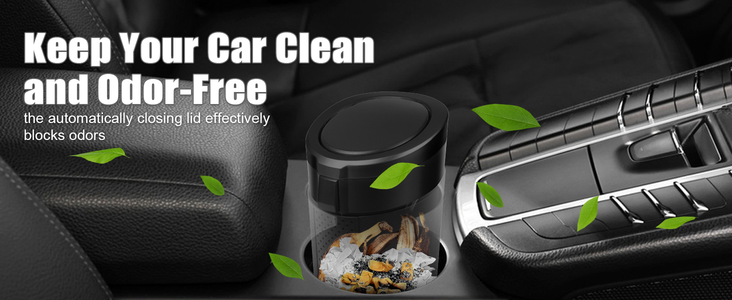 car trash can