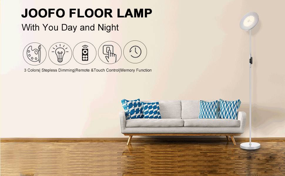 floor lamp silver