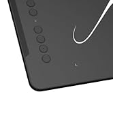 Deco 01 V3 Drawing Tablet with Battery-Free Stylus, 10x6 Inch OSU Graphic Tablet, 8 Hotkeys for D...