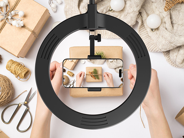 TONOR.Desk.Ring.Light.with.Camera.Mount.Kit