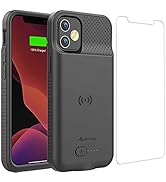 Alpatronix Battery Case for iPhone 12 Pro & iPhone 12 (6.1 inch), Strong Slim Portable Protective...