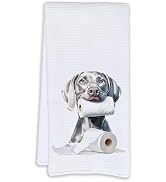 Cabana Bro Funny Weimaraner Bathroom Hand Towels, Weimaraner Gifts, Cute Dog Gifts for Women Dog ...
