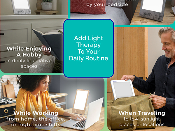 benefits of light therapy, happy light, happy therapy lamp, sunshine lamp, crafting light