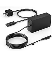 Surface Pro Charger 65W, Surface Laptop Charger for Microsoft Surface Pro 9/8/7+/7/6/5/4/3/X, Sur...