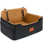 GL GLENSLAVE Dog Car Seat for Medium/Large Dogs,Dog Booster Seat for Dog Under 50lbs or 2 Small D...