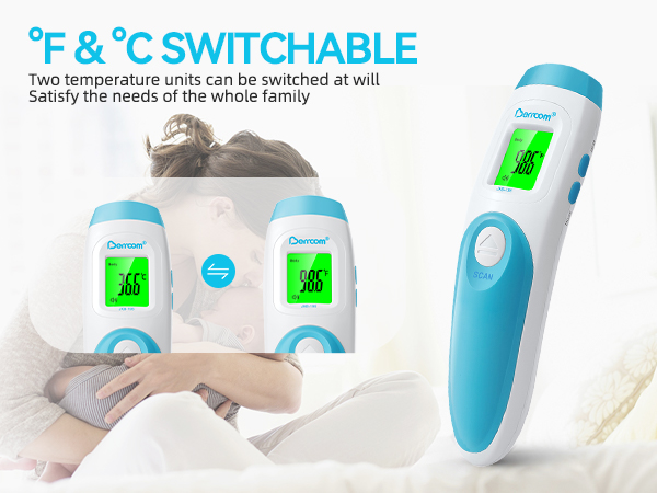 Digital Infrared Thermometer with Fever Alarm