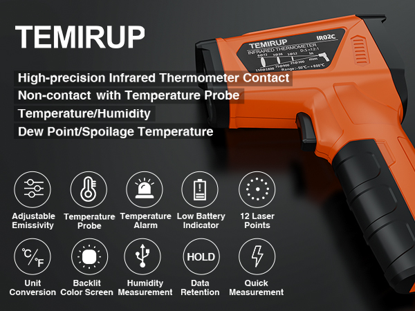 laser thermometer gun