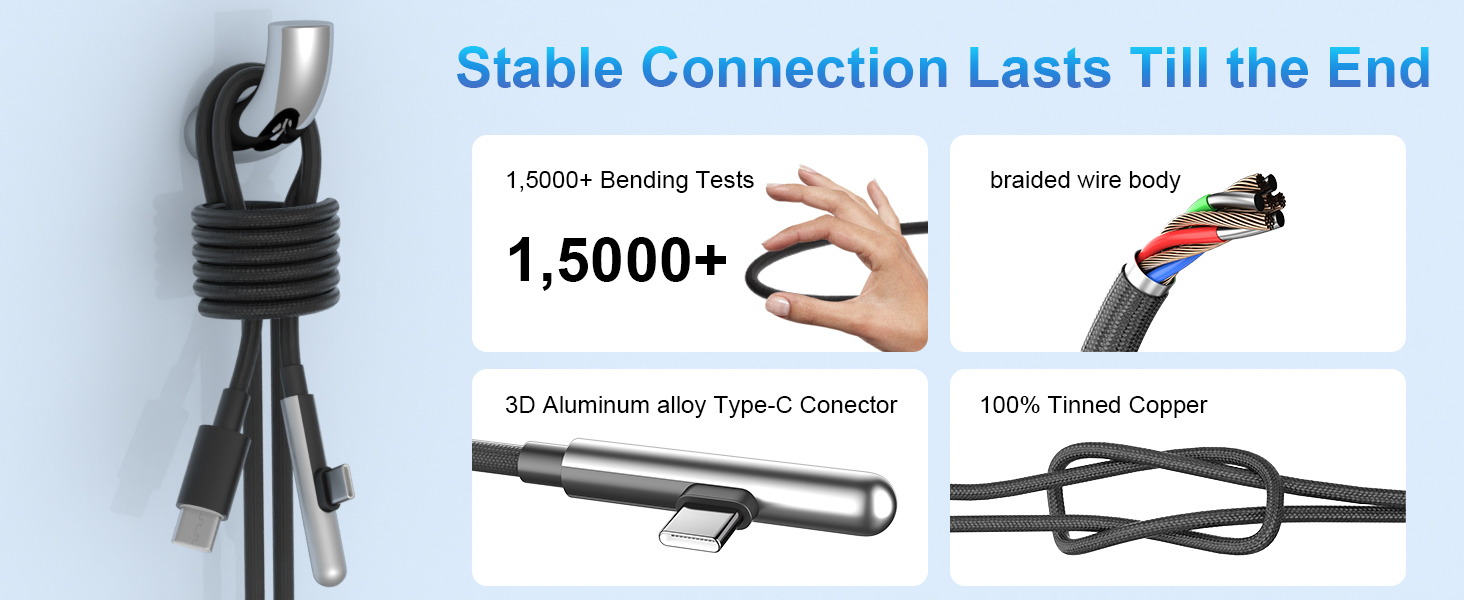 240W 100W USB C to Type C Cable,Fast Charge 15FT Long USB C Cable iPhone 16 for samsung S24 s25 fe