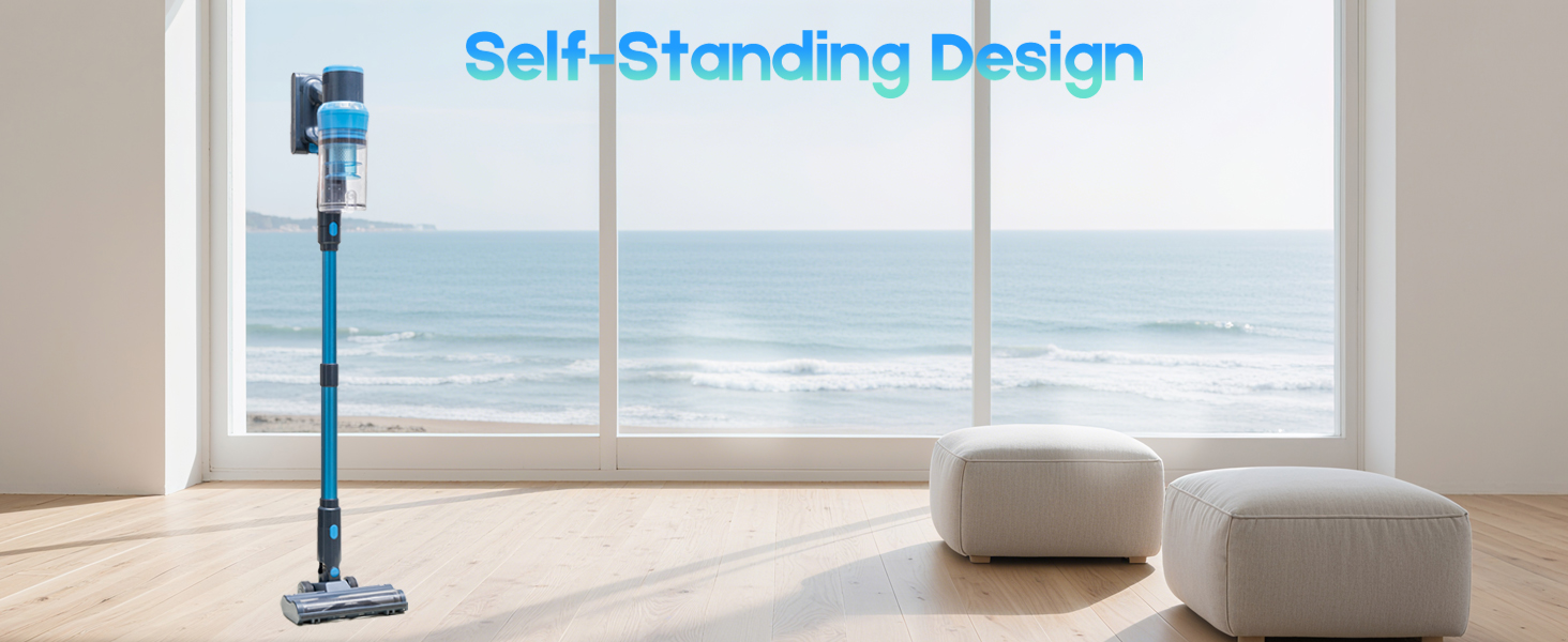 self standing cordless vacuum