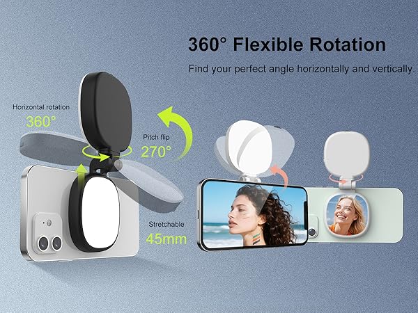iphone light light for phone magsafe light cell phone selfie lights phone light clip magsafe 
