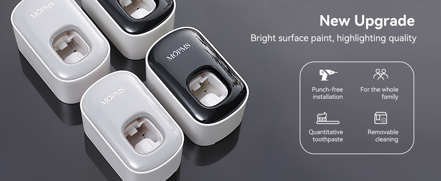 Toothpaste Dispenser Wall Mounted