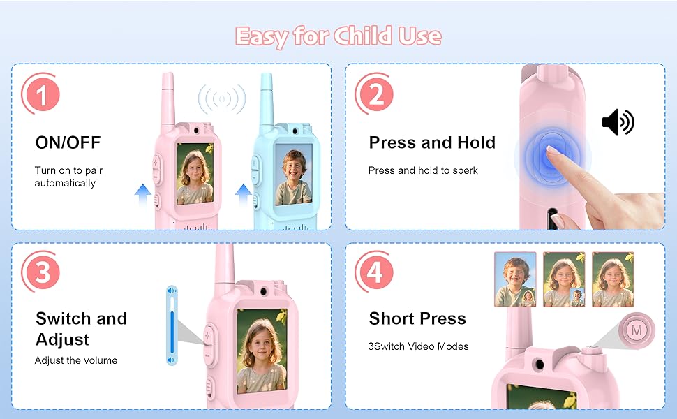 video walkie talkies