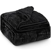 Super Fuzzy Soft Sherpa Fleece Weighted Blanket, 15 lbs Dual Sided Fluffy Heavy Weighted Blankets...