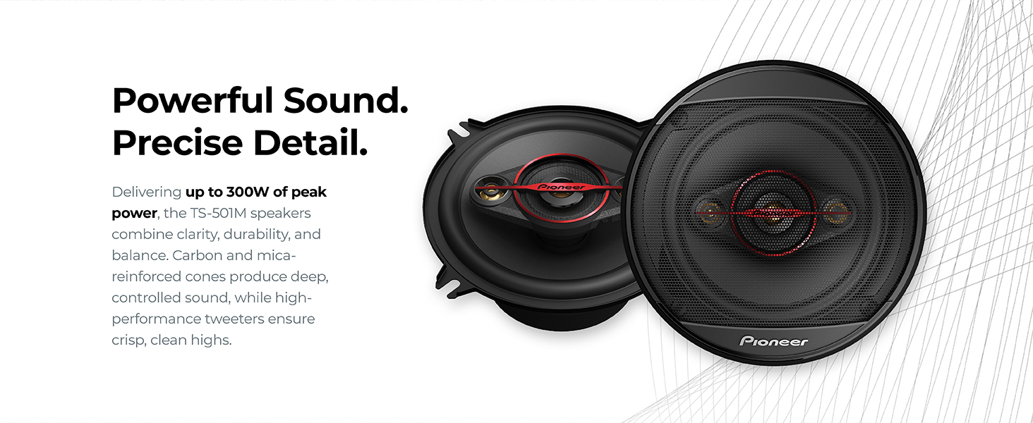 Powerful Sound. Precise Detail.