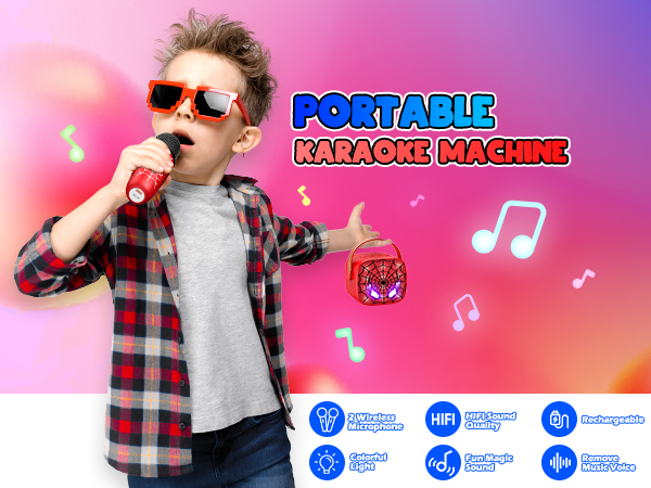 karaoke machine