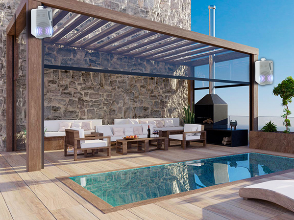 outdoor speakers mountable