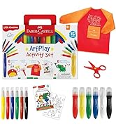 Faber-Castell Little Creatives ArtPlay Set: 15 Piece Toddler Art Set, Jumbo Crayons, Toddler Pain...