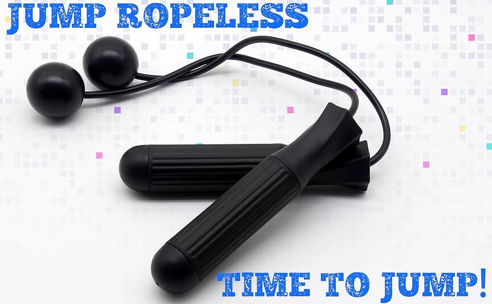 weighted ropeless jump rope