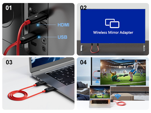 Wireless HDMI Transmitter and Receiver