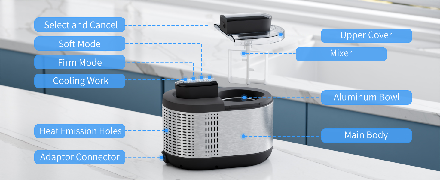 soft serve ice cream machine for home