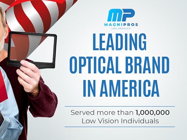 led page magnifier for reading