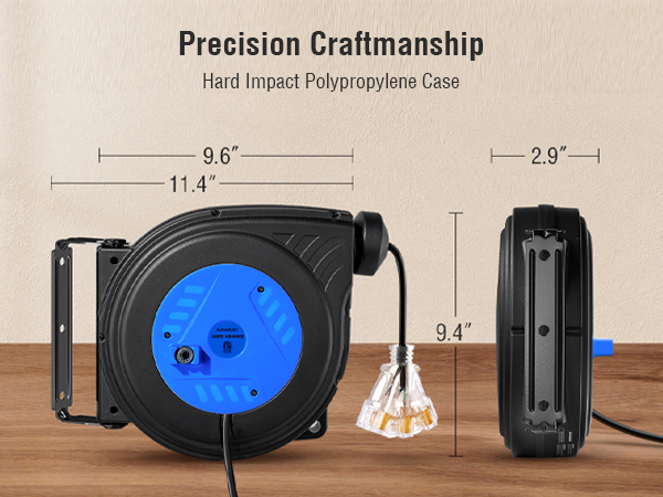 garage retractable extension cord