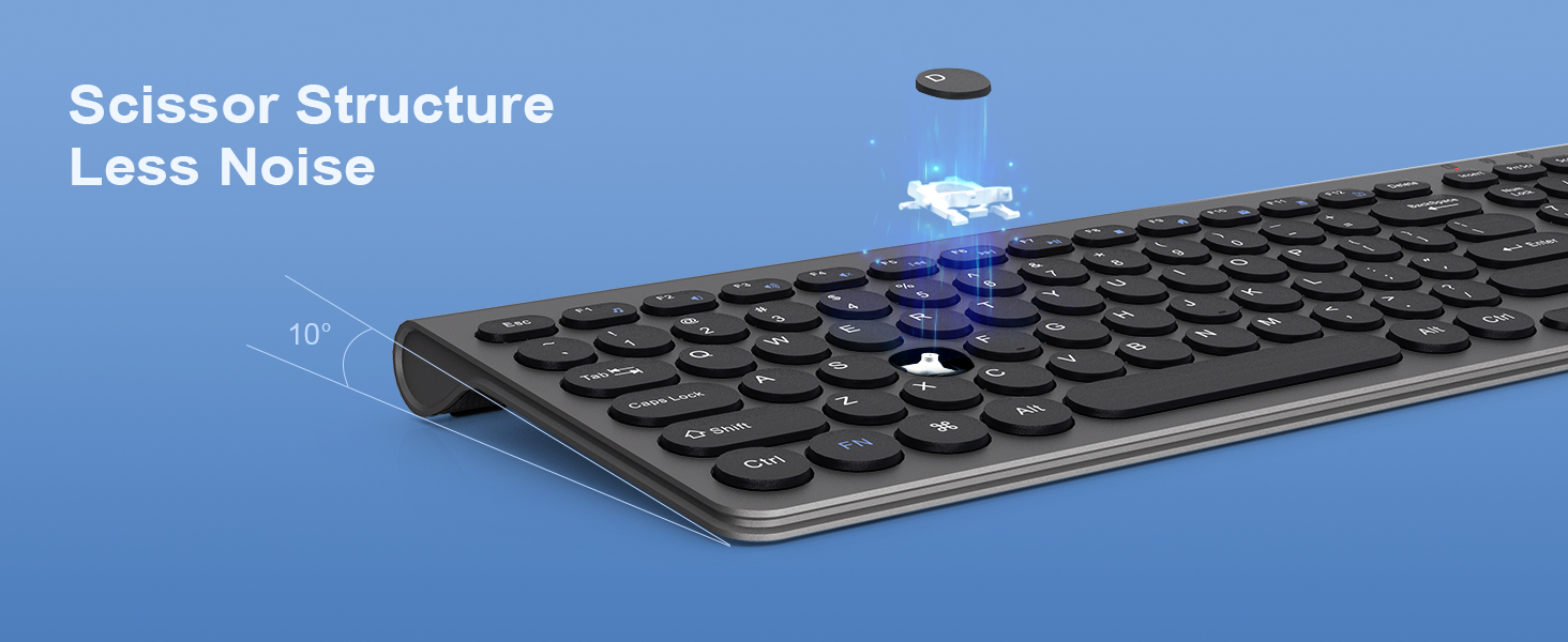 quiet keyboard and mouse