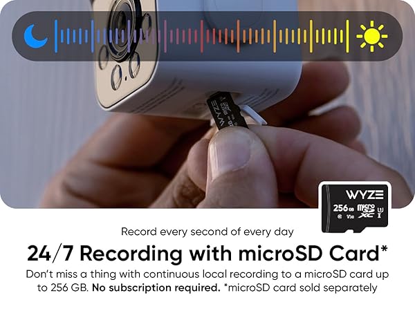 Wyze Bulb Cam microSD