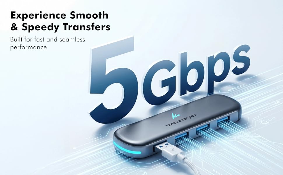 Type C to 4 Port USB 3.2 Hub