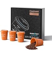 Cocinare QuickShot Instant Coffee Cold Brew Coffee with Creative Flavor, 100% Arabica Beans, Idea...