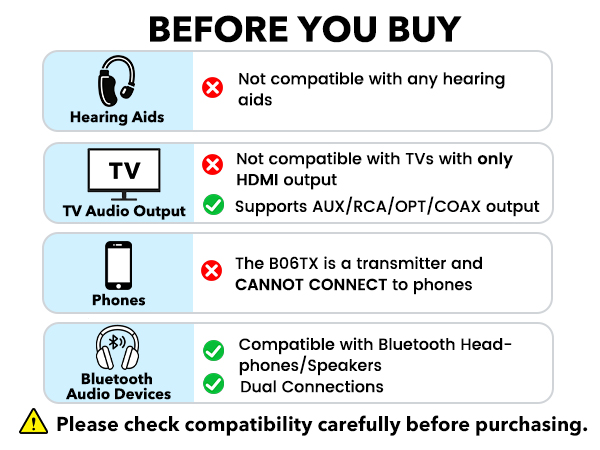 bluetooth transmitter for tv
