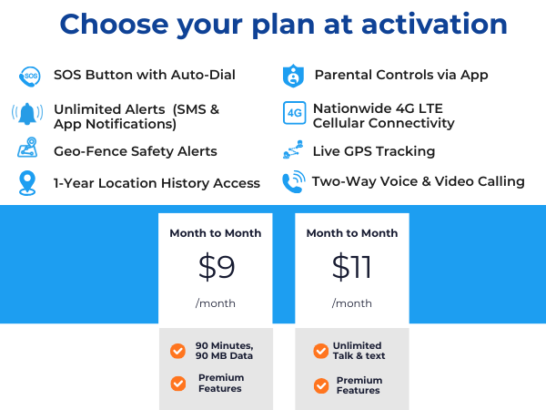 Choose your pEmoji Kidz Subscription Plan Smartwatchlan