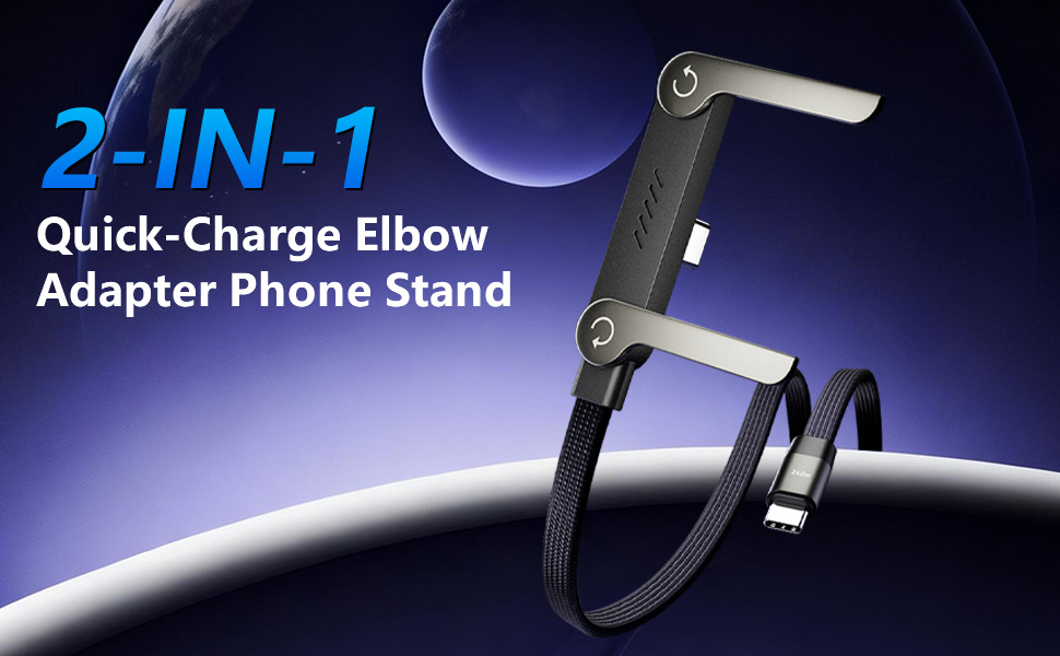 Invisible Holder Charger Cable with Stand