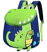 BLUBOON Toddlers Backpack for Kids Cute Preschool Backpack 3D Schoolbag Toddler Bookbag for Boys ...