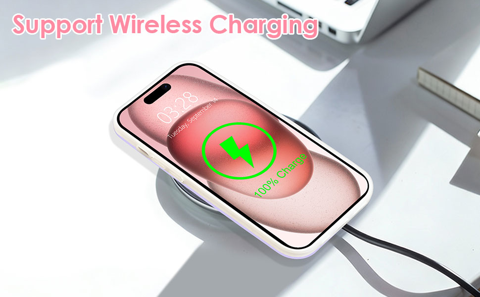 PolkaDot Phone Case Support Wireless Charing