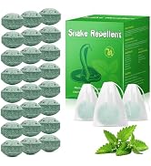24 Pack Snake Repellent for Yard Pet Safe, Powerful Snake Away Repellent for Outdoors, Moth Balls...