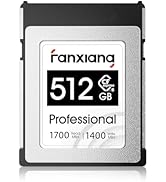fanxiang 512GB CFexpress Type B Memory Card, Up to 1700MB/s, CF Express Card Type-B RAW 8K Video ...