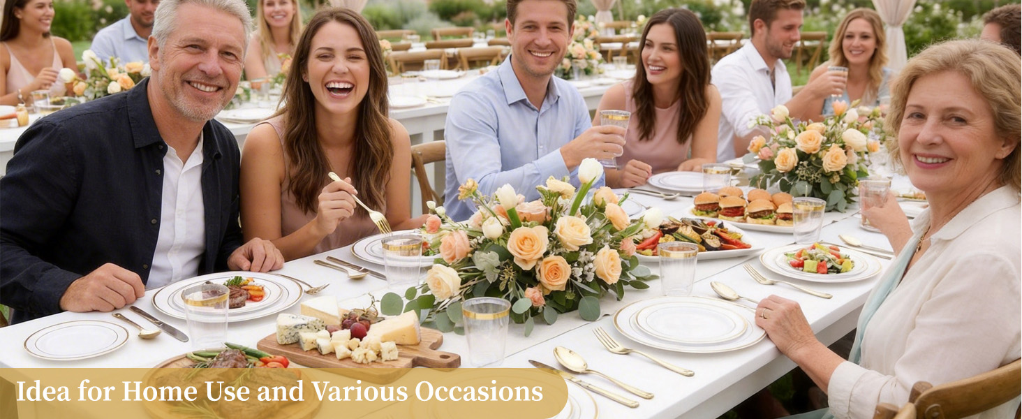 N9R Gold Plastic Silverware