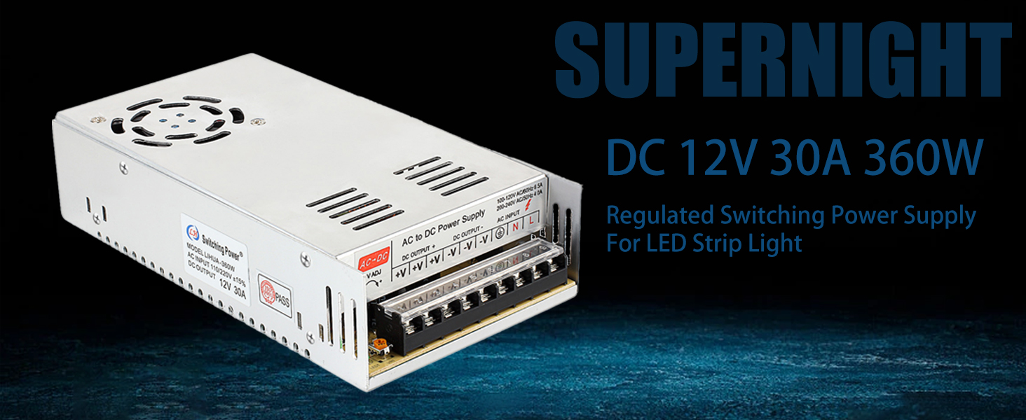 12V 30A Switching Power Supply