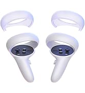 HZLucki Halo Silicone Controller Cover Compatible with Oculus Meta Quest 2 Controller, Soft Silic...