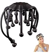 MEDAMOC Electric Scalp Massager, 360° Octopus Head Massager Automatic 5 Modes Scalp Stress Relax ...