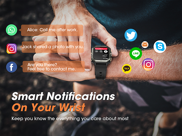 smart watch with texting