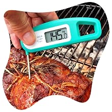 lavatools javelin pt12 meat food instant read cooking thermometer probe kitchen tools gadget