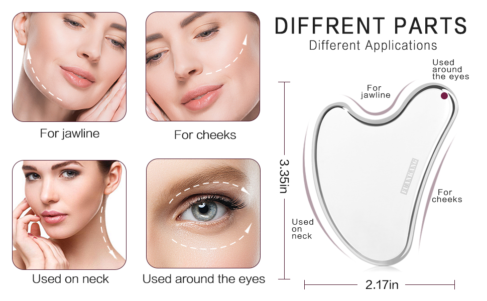 gua sha facial tools