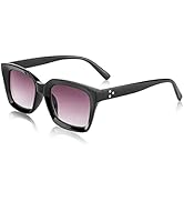 FEISEDY Classic Square Reading Sunglasses Thick Reader Outdoor Sun Glasses Frame B2895
