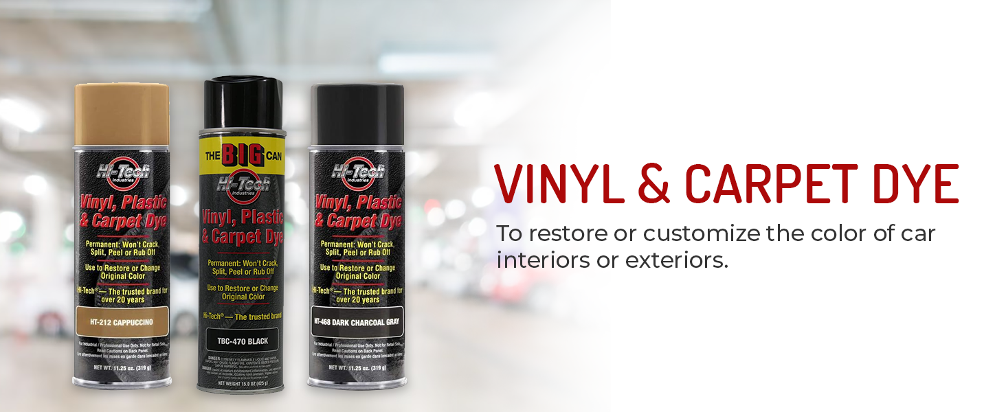 HI-TECH Vinyl &amp; Carpet Dye